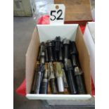LOT: ASSORTED INDEXABLE MILLING CUTTERS