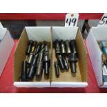 LOT: ASSORTED INDEXABLE MILLING CUTTERS