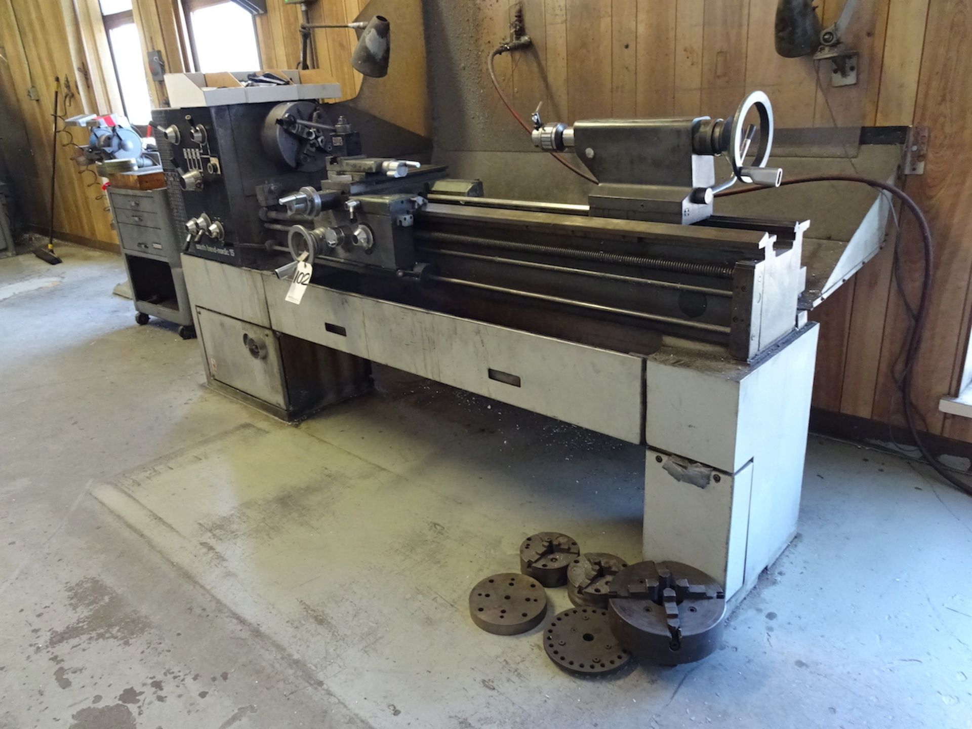 SOUTH BEND 15 IN. X 50 IN. (APPROX.) MODEL NORDIC 15 TOOL ROOM LATHE, S/N DN15770731N62, 40-2000 - Image 2 of 13