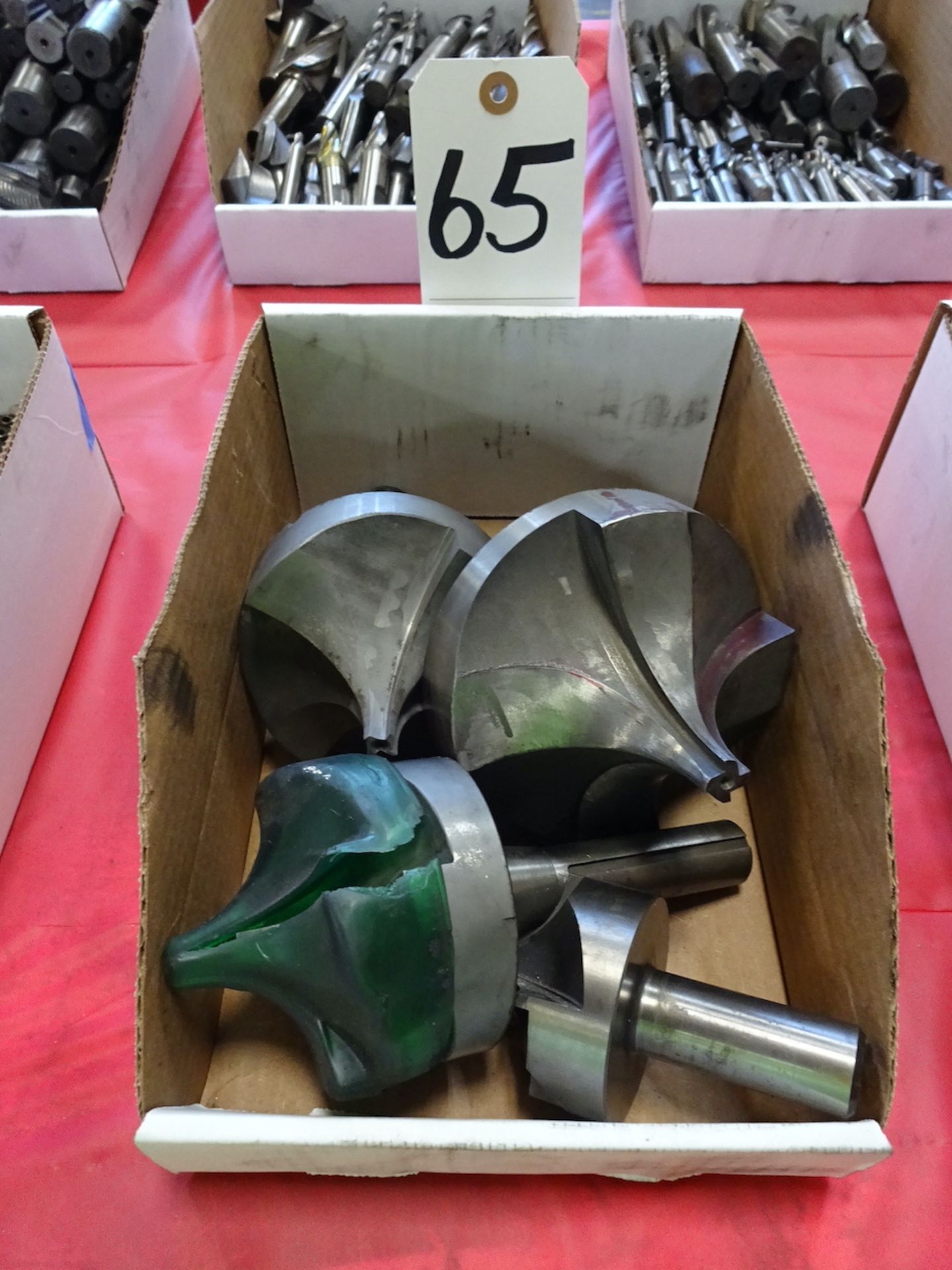 LOT: (5) ASSORTED CORNER ROUND MILLING CUTTERS