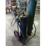 WELDING CART WITH TORCH [INAUDIBLE 00:21:33] AND GAUGES (NO TANKS)