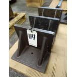 LOT: (3) 10 IN. X 8 IN. ANGLE PLATES