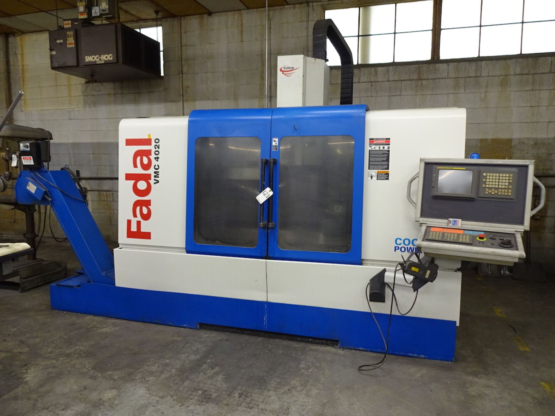 2005 FADAL MODEL VMC 4020 CNC VERTICAL MACHINING CENTER, S/N 012005057709, 10,000 RPM, FANUC 18i-MA5 - Image 25 of 25