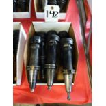 LOT: (6) COMMAND 40 TAPER ASSORTED CNC TOOL HOLDERS