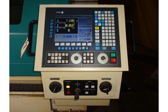 2007 CLAUSING 20 X 80 MODEL CV2080CNCF CNC LATHE, - Image 7 of 20