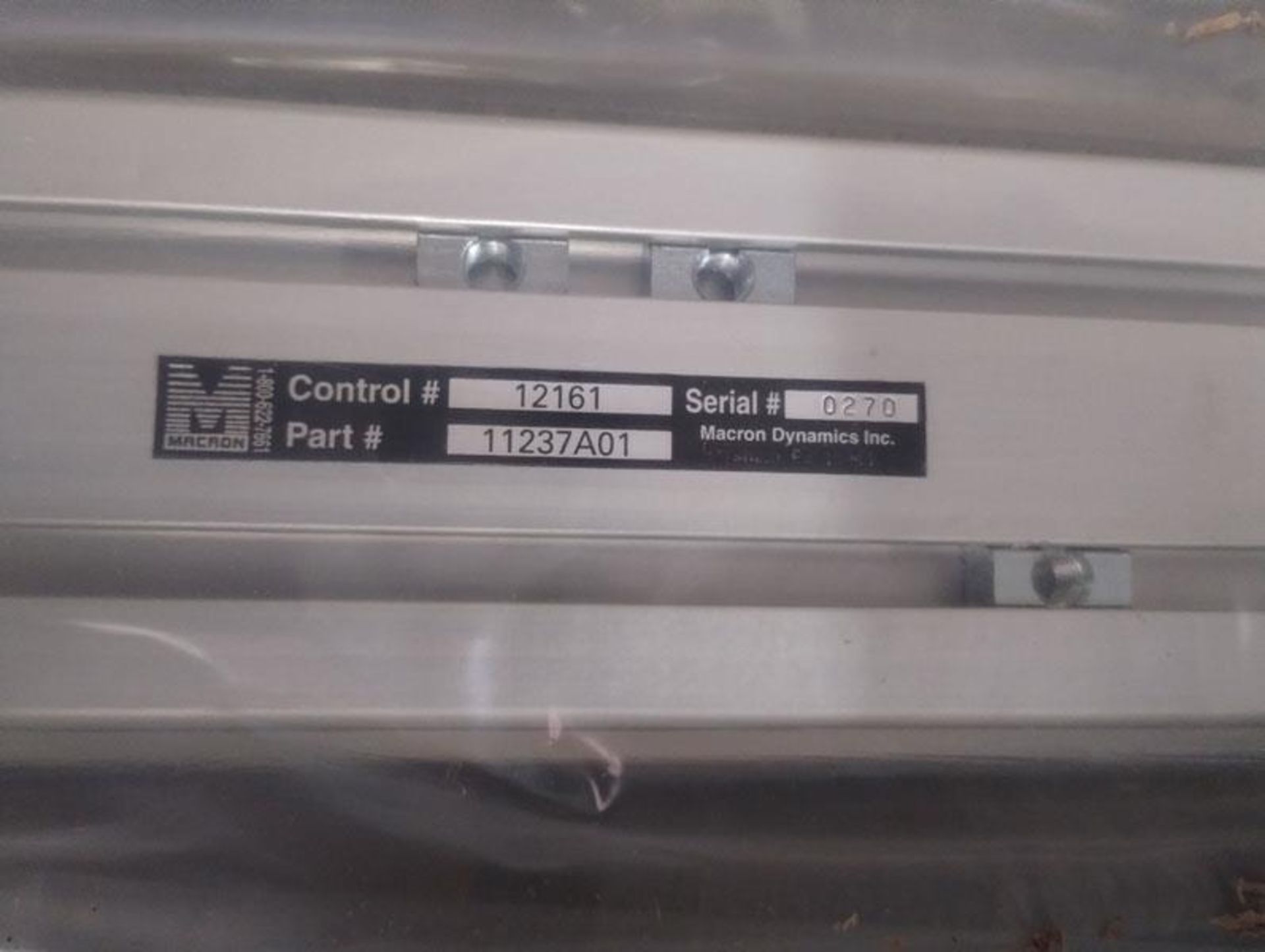 147" LINEAR ACTUATOR PART# 11237A01 --- Lot located at second location: 6800 Union ave. , Cleveland - Image 7 of 7