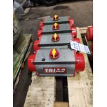 4 TRIAC PNEUMATIC ACTUATORS 2R500DA