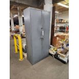 DAYTON METAL 2-DOOR STORAGE CABINET