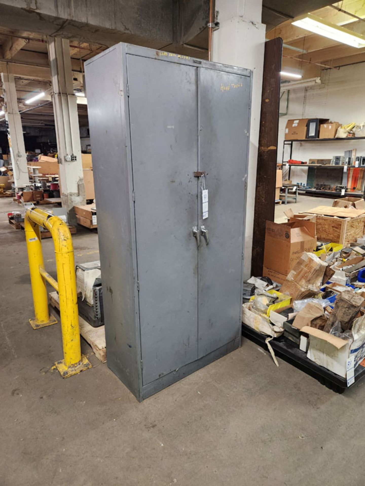 DAYTON METAL 2-DOOR STORAGE CABINET