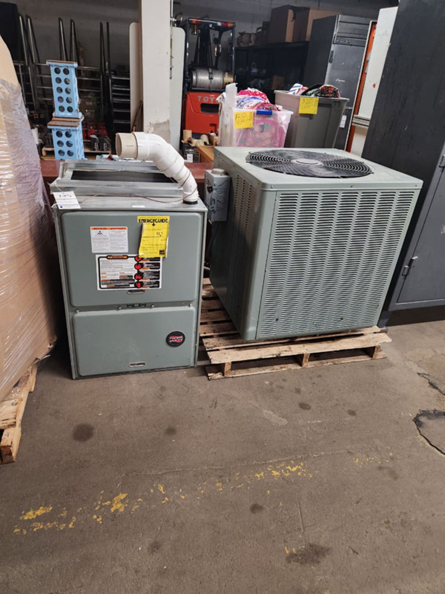 RUUD A/C UNIT MODEL: 13ACN60A01 PHASE 3, 208/230V, 60HZ