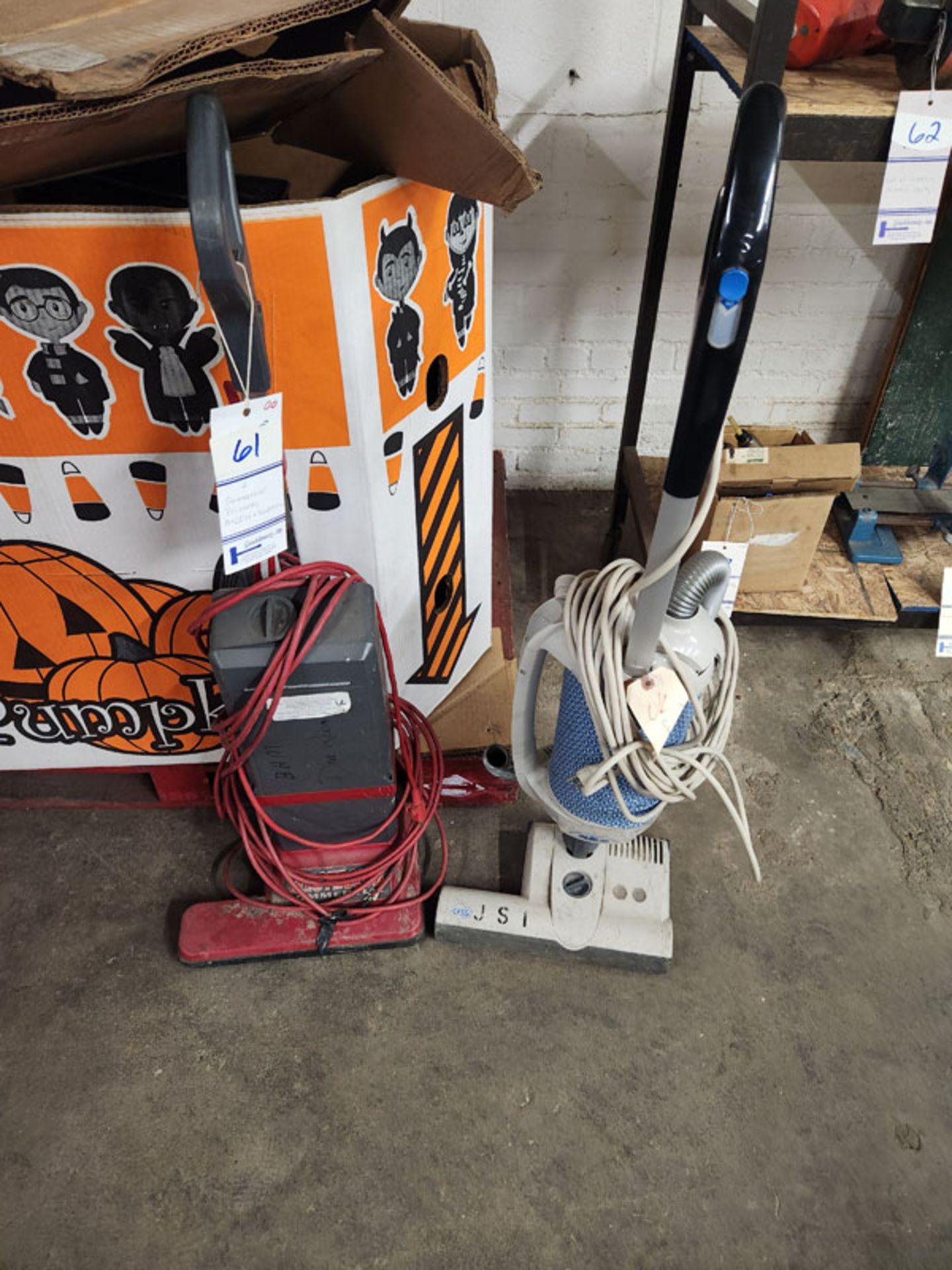 LOT OF 2 ASSORTED COMMERCIAL VACUUMS - AXCESS AND ELECTROLUX