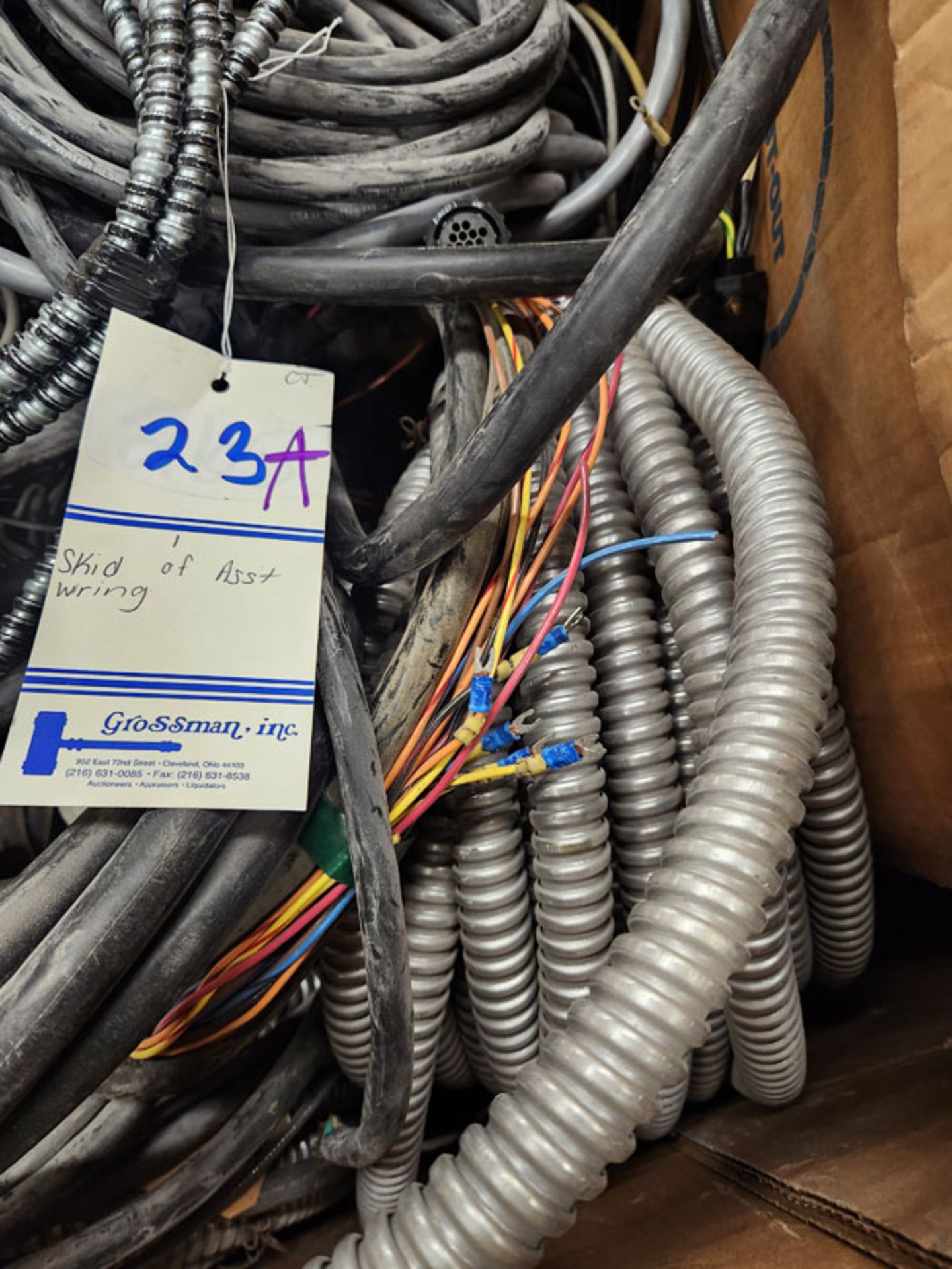 SKID OF ASSORTED WIRING - Image 4 of 8