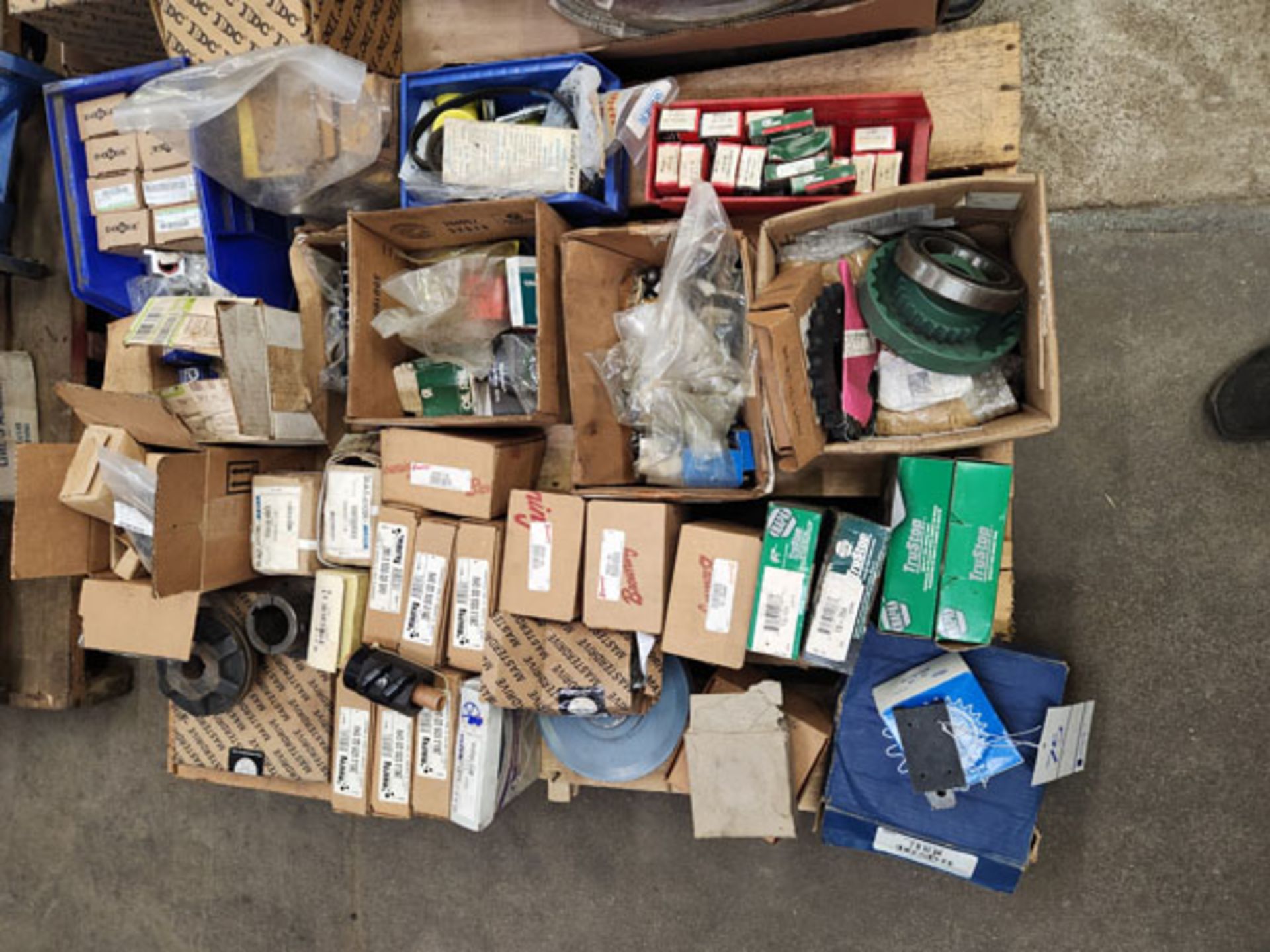 2 SKIDS OF BEARINGS, OIL SEALS, SPROCKETS, HUBS, ETC. - Image 2 of 18