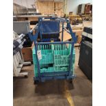 PARTS PICKER CART WITH 6 BINS