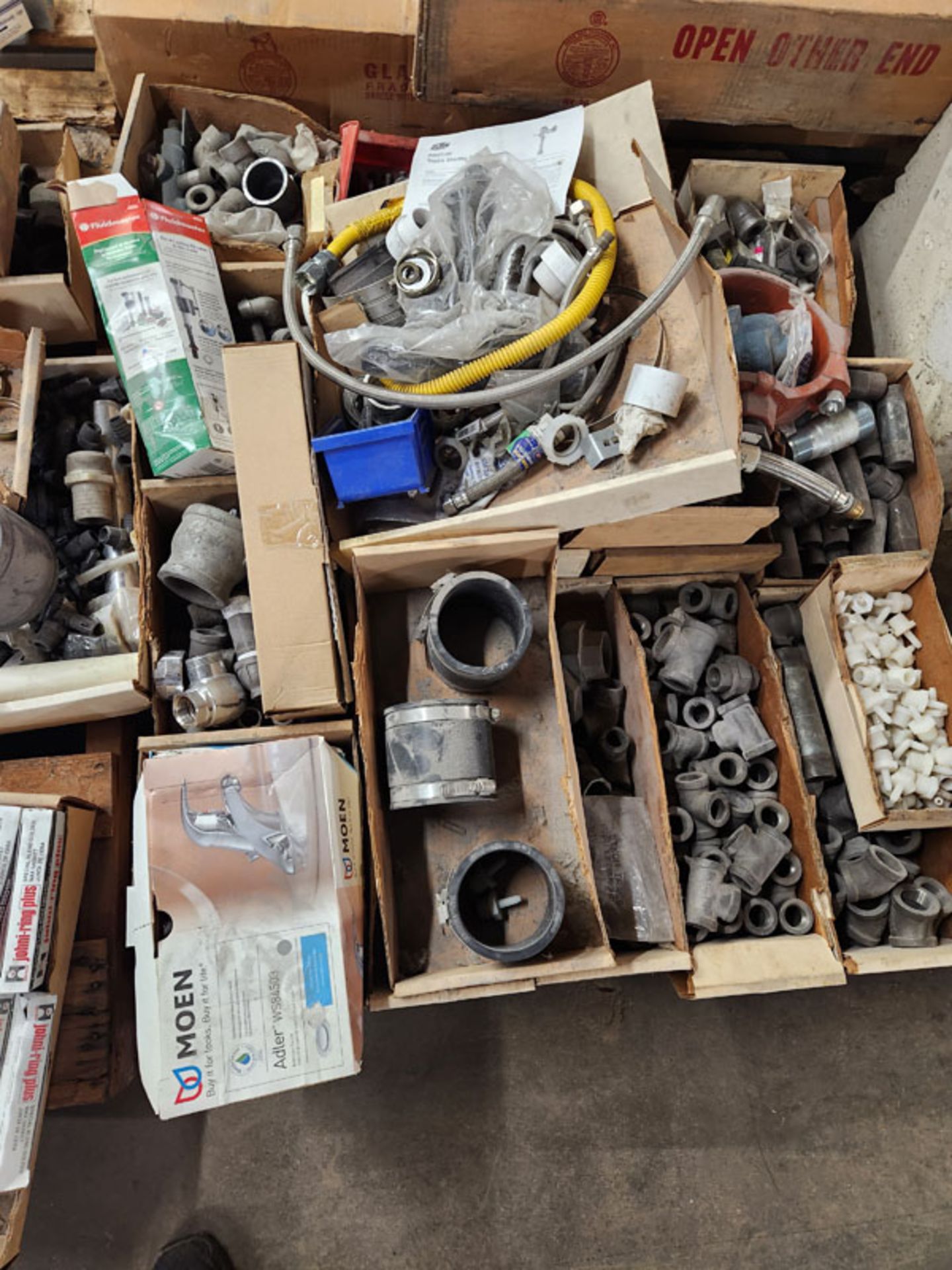 LOT OF ASSORTED PLUMBING AND MISCELLANEOUS AS SHOWN ON 3 SKIDS - Image 16 of 20