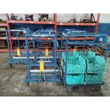 5 PARTS PICKER CARTS -P/N 97942ASSY173K575G01 (EACH CART COMES WITH 5 TO 6 BINS) -- Lot located at s