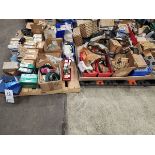 2 SKIDS OF BEARINGS, OIL SEALS, SPROCKETS, HUBS, ETC.