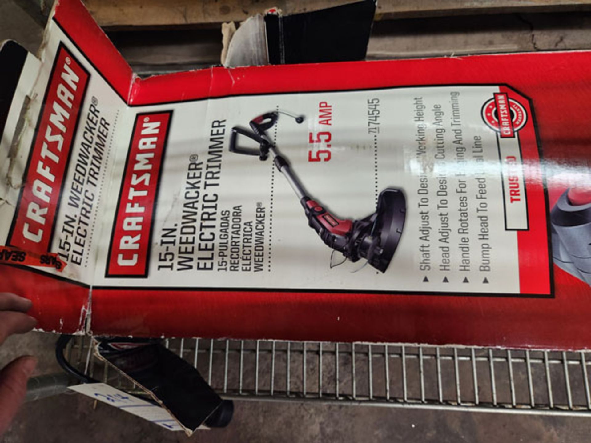 CRAFTSMAN 15" ELECTRIC WEEDWACKER #7174545 - Image 2 of 4