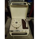 GE SOLID STATE TRANSISTOR PORTABLE RECORD PLAYER