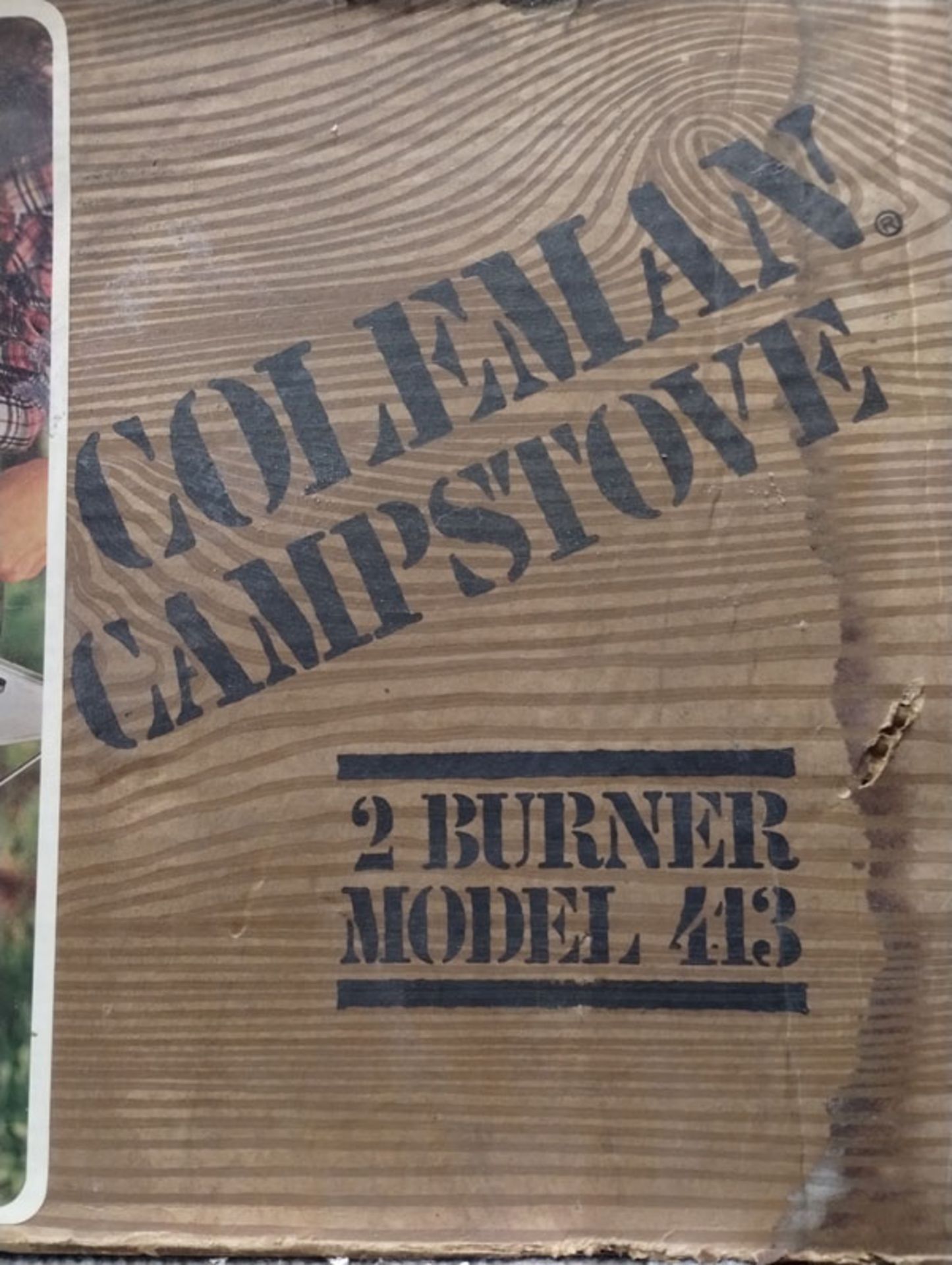 COLEMAN 2 BURNER CAMPING STOVE - MODEL 413 - Image 2 of 8