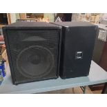 SET OF (2) 15" SPEAKERS - MODEL TRAP-115H-S1 , 250W (This lot of located at the Grossman warehouse