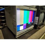 SONY TRINITRON CRT COLOR VIDEO MONITOR - MODEL PVM20M2MDU/ST