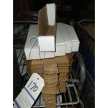 LOT OF CARDBOARD SORTER BINS