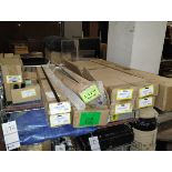 LOT OF STAIRCASE METAL BALUSTER PARTS