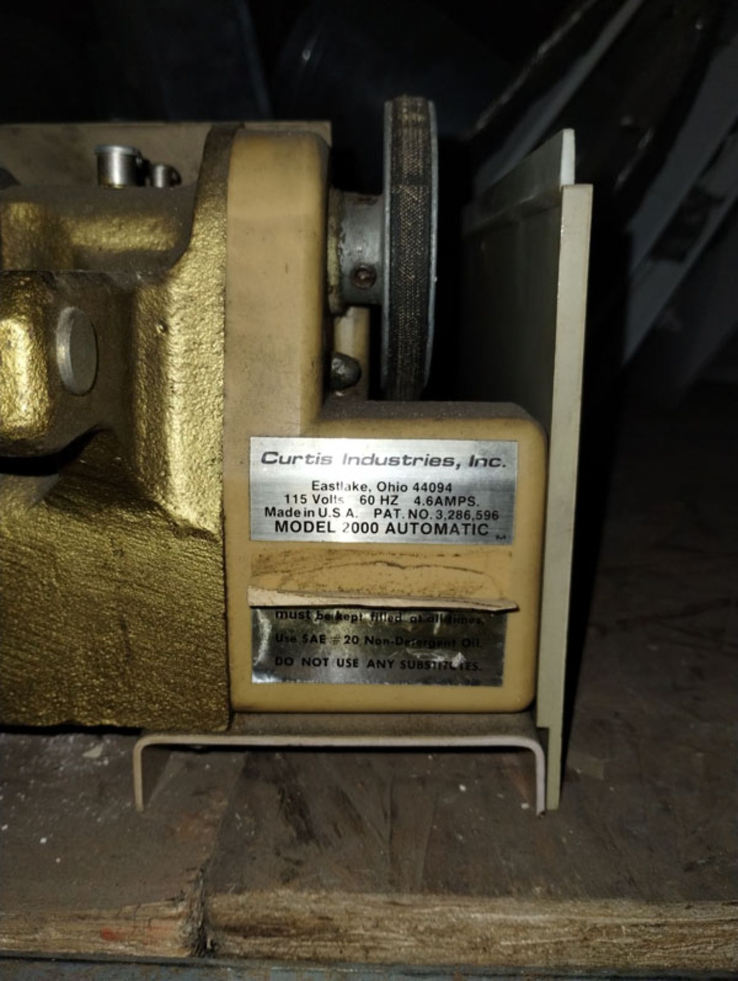 CURTIS MODEL 2000 AUTOMATIC KEY CUTTER - Image 4 of 6
