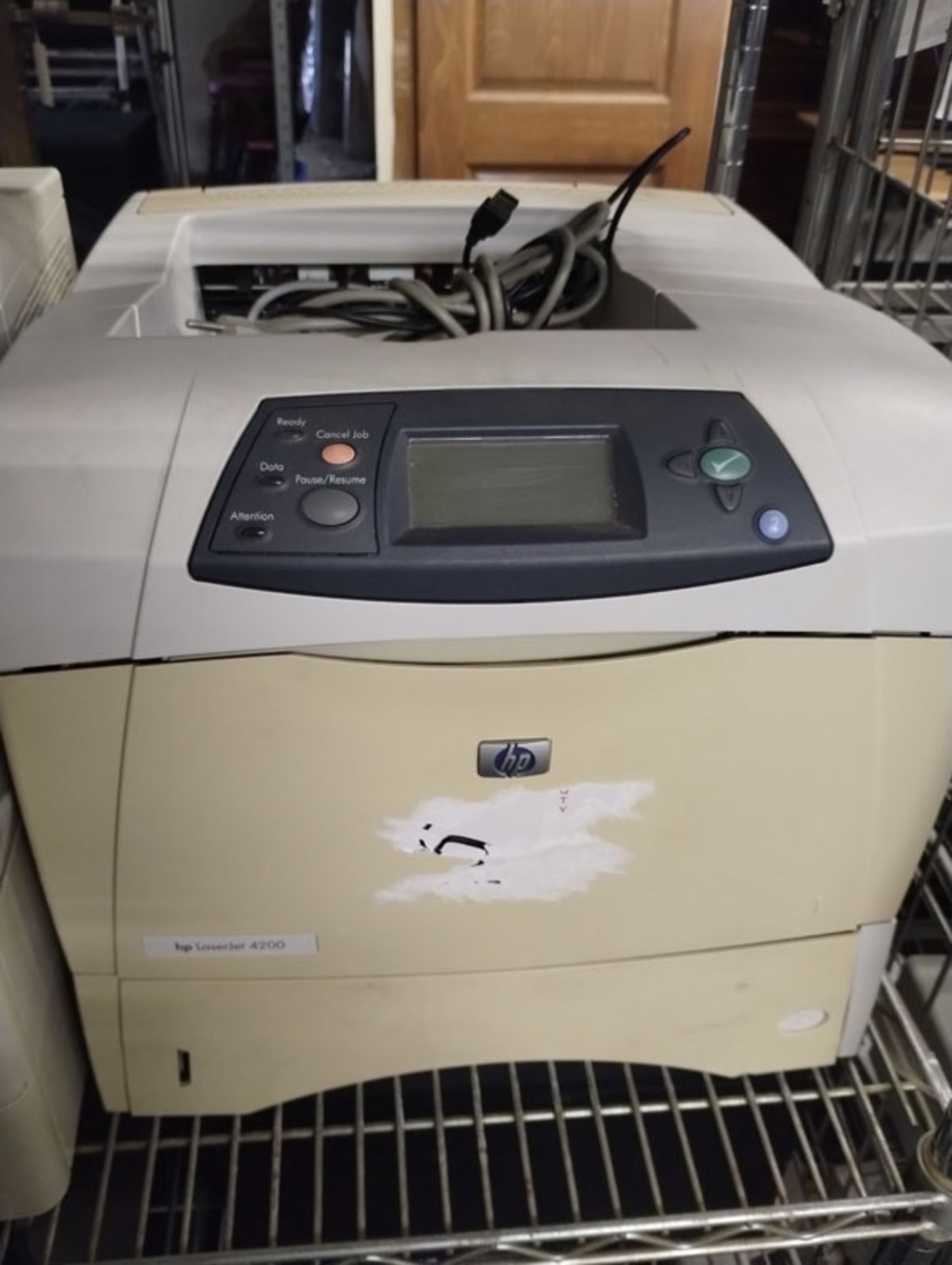 LOT OF 2 HP PRINTERS MODELS: 400TN AND 4200 - Image 5 of 7