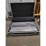 SOUNDCRAFT RW5692SM150999 PROFESSIONAL AUDIO MIXER IN PORTABLE STORAGE CASE (This lot located @ Gros