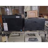 LOT OF 2 DELL PRINTERS MODELS: 5330DN AND 2350D