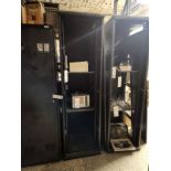 19" RACK - ELECTRONICS CABINET - 23" X 30-1/2" X 83"