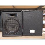 SET OF 2 KUSTOM 120W PROFESSIONAL LOUD SPEAKERS - MODEL K1500H (This lot of located at the Grossman