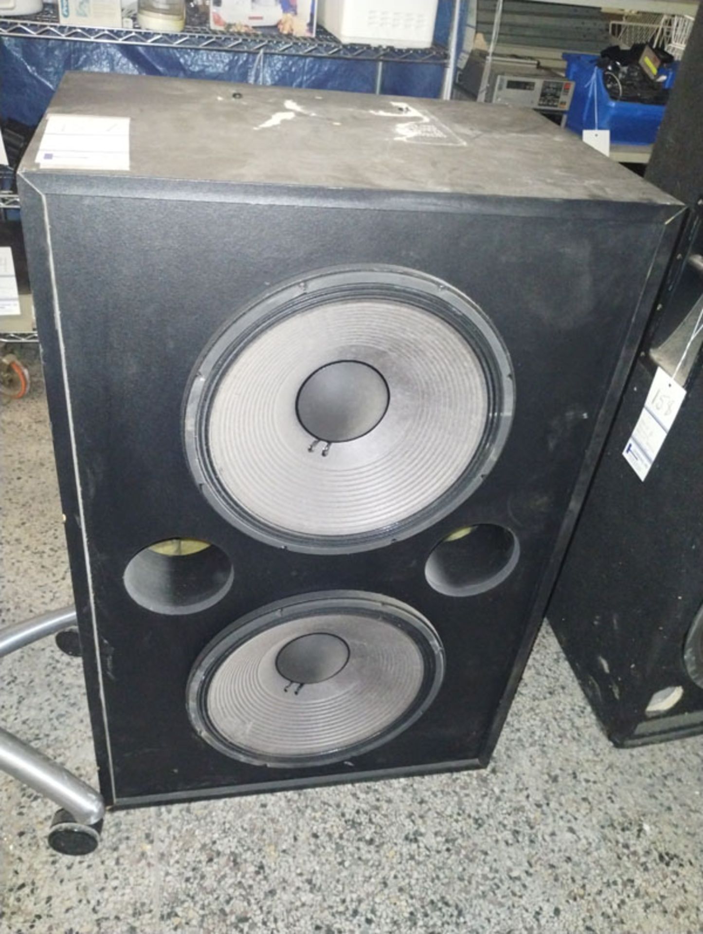 JBL PROFESSIONAL SERIES MODEL: 4648TH 15" SUBWOOFER - 26x18x39" TOTAL DIMENSIONS