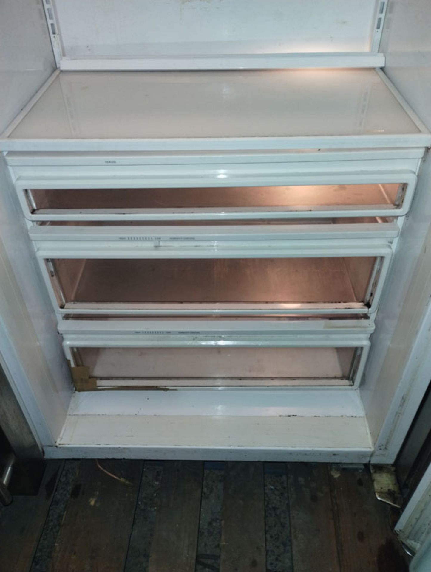 48" GE MONOGRAM Z1SS48DCASS BUILT IN STAINLESS STEEL SIDE BY SIDE REFRIGERATOR. - Image 11 of 19