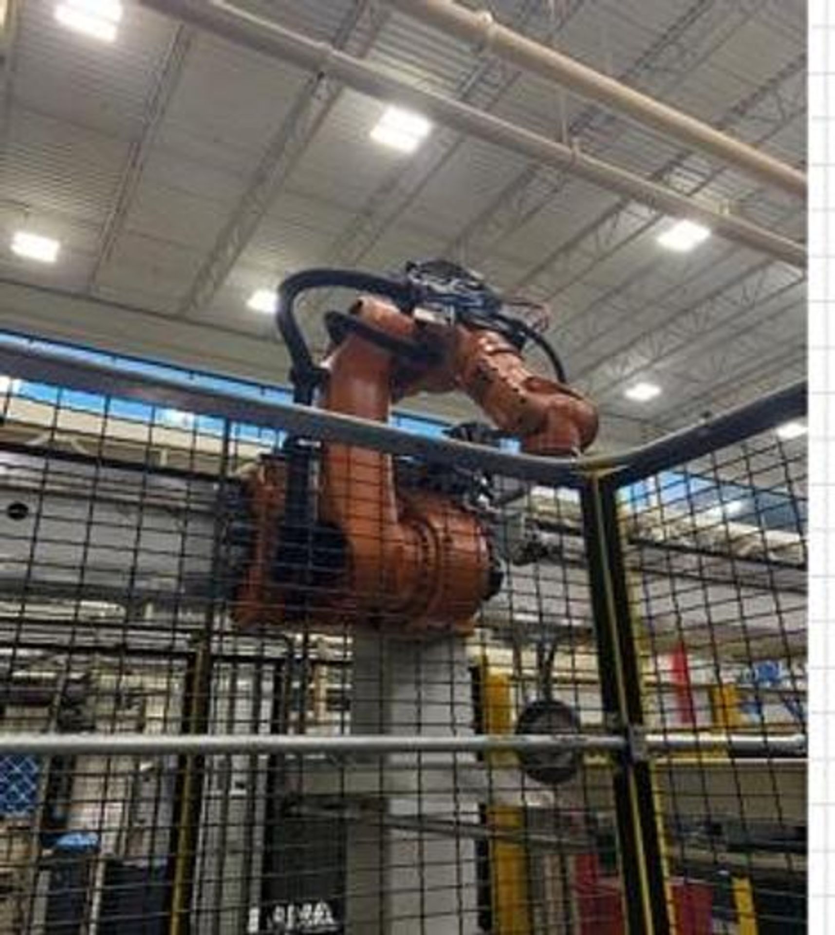KUKA KR60 JET GANTRY ROBOT SYSTEM WITH KRC4 CONTROLLER,YEAR 2/2012, SERIAL NUMBER 739155 - Image 2 of 9