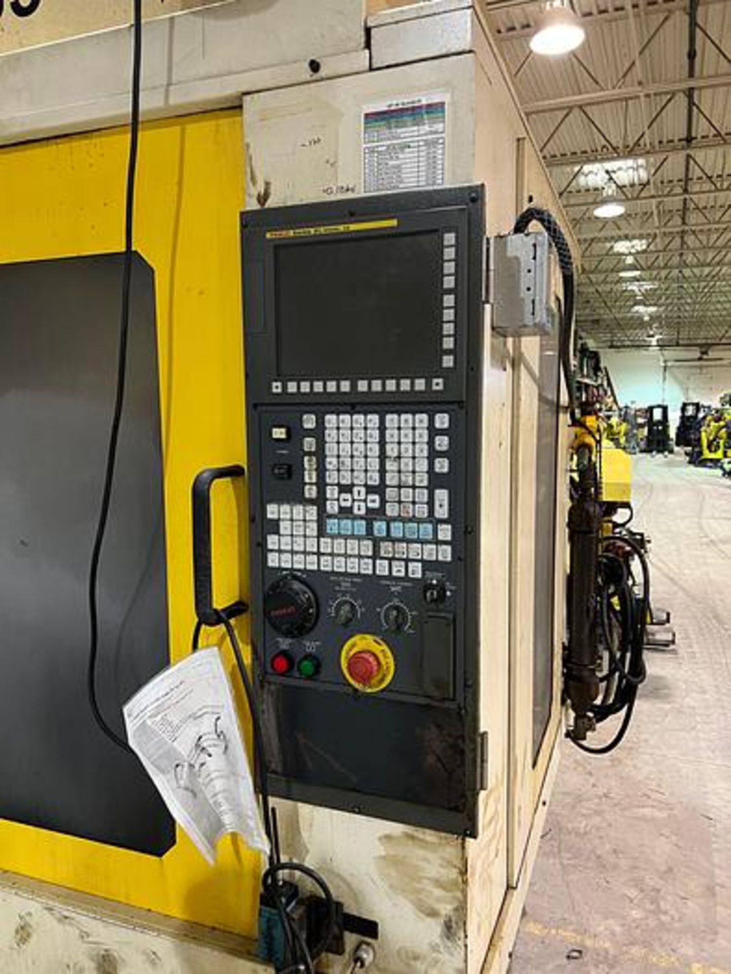 FANUC ROBODRILL T21iF VERTICAL MACHIING CENTER WITH 4TH AXIS TSUDACOMA ROTARY 4TH AXIS ROTARY TABLE - Image 5 of 13