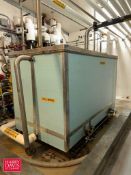 1,200 Gallon Insulated S/S Tank, (2) 10 HP Vertical Pumps - Rigging Fee: $2,500