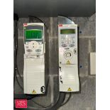 (3) ABB 3 HP Variable-Frequency Drives - Rigging Fee: $200