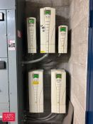 (5) ABB 15 and 5 HP Variable-Frequency Drives - Rigging Fee: $300