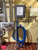 Shepard Brothers Sanitizing Foaming Station with Hose and Nozzle - Rigging Fee: $250
