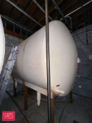 3,000 Gallon Jacketed S/S Horizontal Tank with Horizontal Agitation, Alfa Laval S/S Air Valve