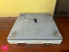 Pallet Scale: 4' x 4' - Rigging Fee: $200