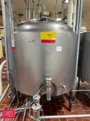 Creamery Package 300 Gallon Dome-Top Jacketed S/S Processor, SN: P300-8983 with Vertical Agitation