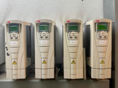 (4) ABB 5 HP Variable-Frequency Drives - Rigging Fee: $250