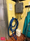 Shepard Brothers Sanitizing Foamer Station with Hose and Nozzle - Rigging Fee: $300
