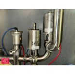 (2) 2015 Alfa Laval S/S Air Valves, Model: Unique 7000 - Rigging Fee: $100