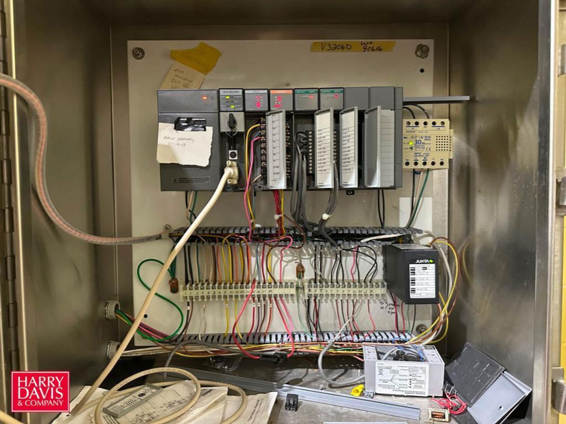 Allen-Bradley SLC 5/04 CPU with (4) I/Os, PanelView Plus 550 HMI and S/S Enclosure - Image 2 of 2