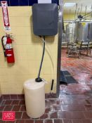 Shepard Brothers Sanitizing Boot Foamer Station - Rigging Fee: $200